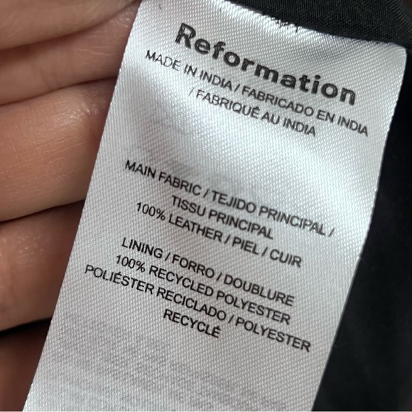 NWT Reformation Veda Lincoln Chocolate Brown Suede Shirt Jacket - Picture 13 of 13